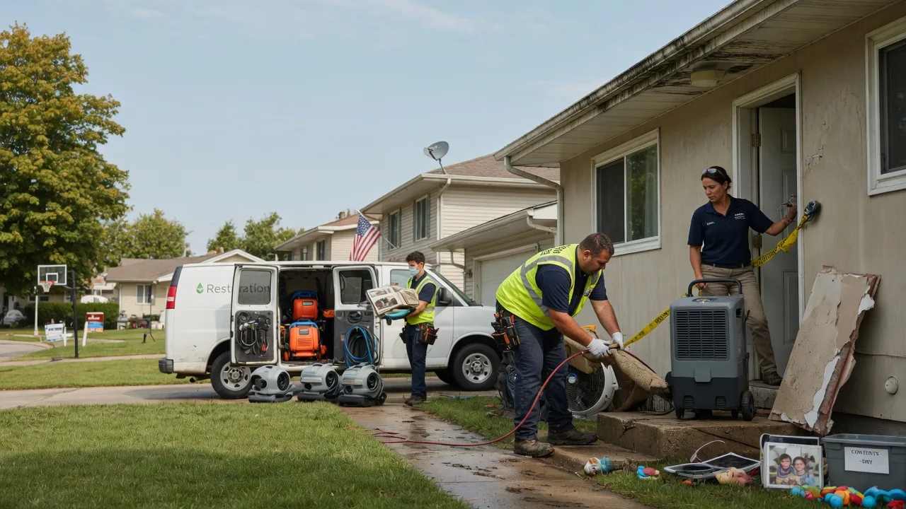 Water Damage Restoration in Bradford, OH near me